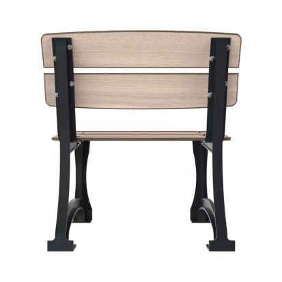 Fauteuil urbain HPL chêne clair