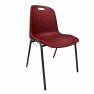 Chaise empilable pour collectivités