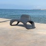 Banc urbain design monobloc gris