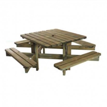 table de jardin banc bois