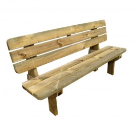 banc jardin bois