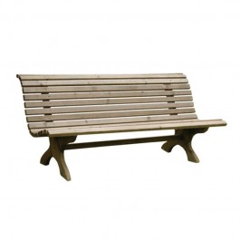 banc public en bois
