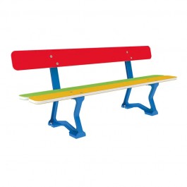 Banc enfant Mora PROCITY en PEHD et fonte