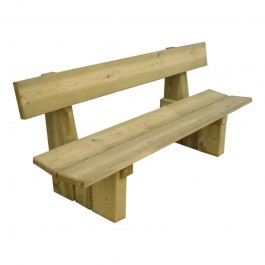 Banc public en bois Lille Procity