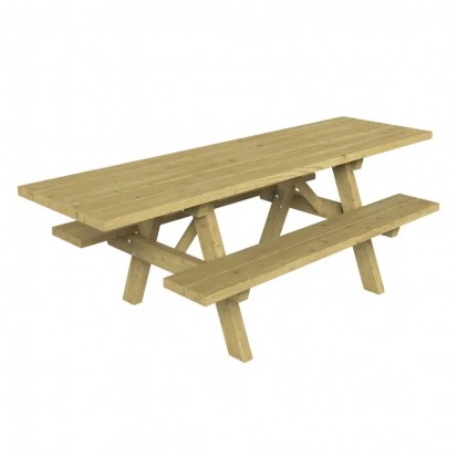 Table de pique-nique en bois Turin - PROCITY