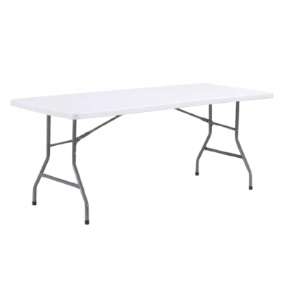 20 tables polypro + 120 chaises métallique + 3 chariots