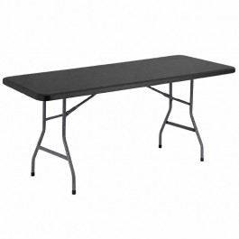 Table pliante polypro gris
