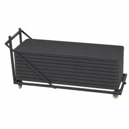Chariot pour transporter les tables polypro