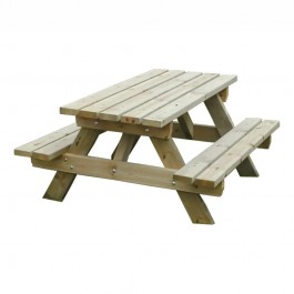 table pique nique bois enfant