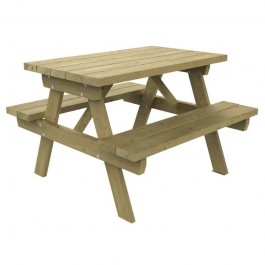 Table de pique-nique enfant Turin Junior en bois