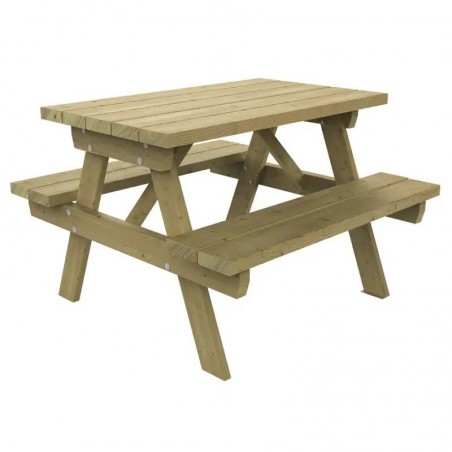 Table de pique-nique enfant Turin Junior en bois