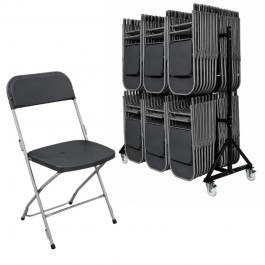 Pro chaises pliantes polypro
