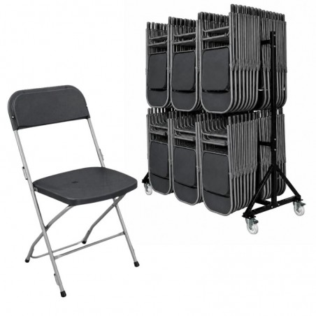 Pro chaises pliantes polypro