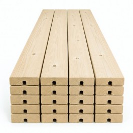 Latte de bois pour refaire un banc