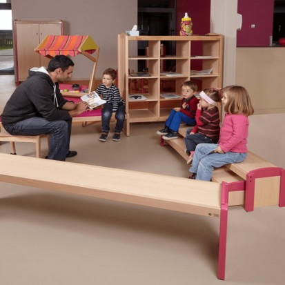 Bancs maternelle gigognes lot de 3
