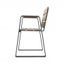 Fauteuil espace public senior HPL effet lames