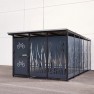 Abri vélo sécurisé Roseau 3x5 m Mottez