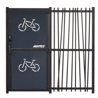 Abri vélo sécurisé Bambou 3x5 m Mottez