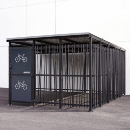 Abri vélo sécurisé Bambou 3x5 m Mottez