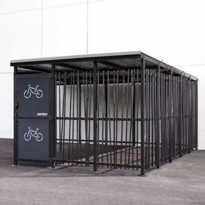 Abri vélo sécurisé Bambou 3x5 m Mottez