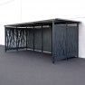 Abri 2 roues Roseau 5x2 m Mottez
