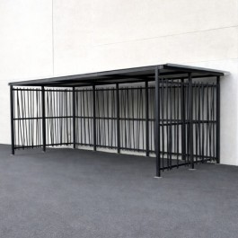 Abri 2 roues Bambou 5x2 m Mottez