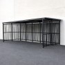 Abri 2 roues Bambou 5x2 m Mottez