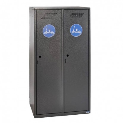 Vestiaires sécurisés pour 2 trottinettes électriques MOTTEZ