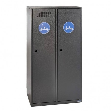 Vestiaires sécurisés pour 2 trottinettes électriques MOTTEZ