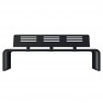 Banc métal extérieur acier ajouré RAL 7016 anthracite