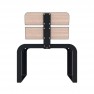 Fauteuil urbain Compact HPL effet bois chêne clair