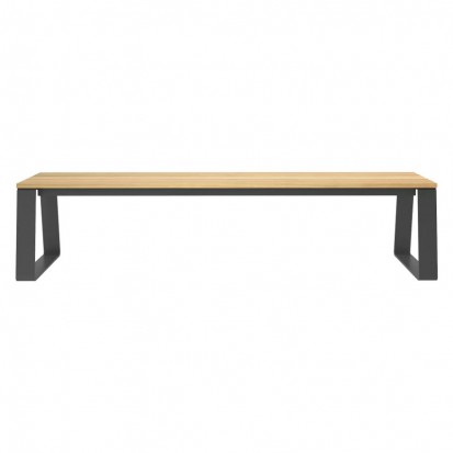 Banquette collectivité bois et acier