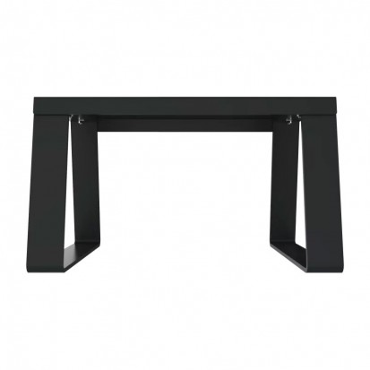 Banquette publique 1 place métal ajouré anthracite 7016