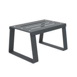 Banquette publique 1 place métal ajouré anthracite 7016
