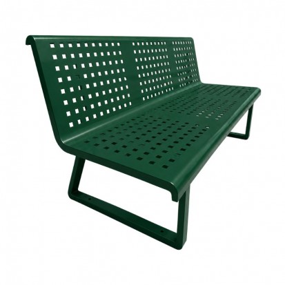 Banc métallique extérieur