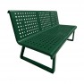 Banc métallique extérieur