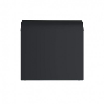Banquette publique 1 place Compact HPL effet bois coloris pin tyrol