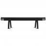 Banquette en métal 3 places gris anthracite 7016