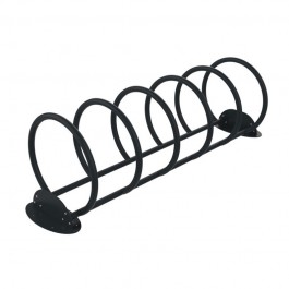 Rack à vélos 5 places en acier gris anthracite 7016