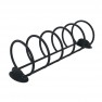 Rack à vélos 5 places en acier gris anthracite 7016