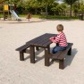 Table picnic pour enfant en plastique recyclé