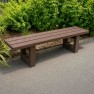 Banquette urbaine plastique recyclé ADESCA