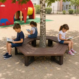 Tour d'arbre hexagonale pour enfant