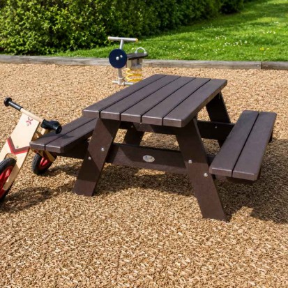 Table de picnic pour enfants en plastique recyclé