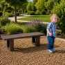 Banquette urbaine en plastique recyclé pour les enfants