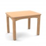 Table scolaire 64 x 50 cm couleur hêtre
