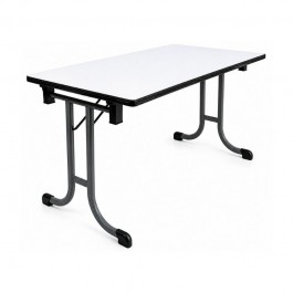 Table rectangle en bois pliante
