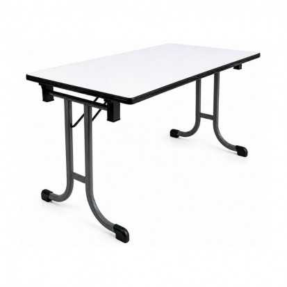 Table rectangle en bois pliante