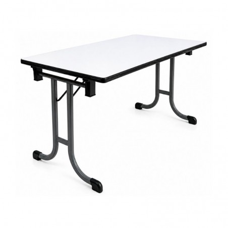Table rectangle en bois pliante