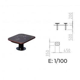 Stepper Street Workout hauteur 20 cm